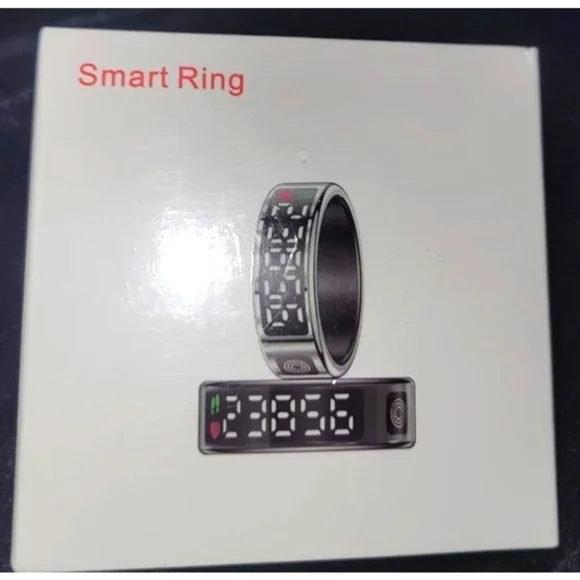 Smart Ring for Women Men,Fitness Tracker Ring,Smart Ring whth Display - Picture 8 of 8